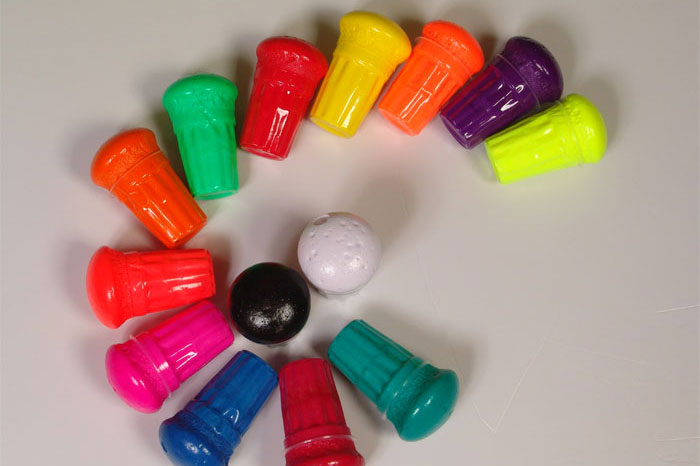 Het belangrijkste gebruik van pu-pigment