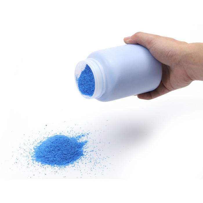 Waar is silicagelpoeder van gemaakt?
